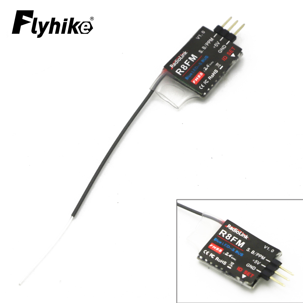 Receiver Sbus 8Ch - Radiolink-ミニrc受信機,sbus ppm信号サポート,r8fm,2.4ghz,8ch,t8fb,t8s送信機