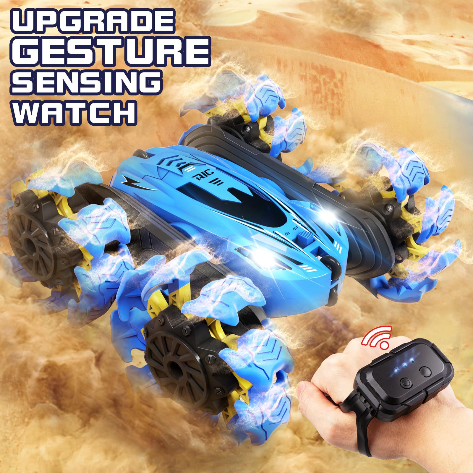 Rc Hobby Toucan - RCカー 高速 四輪駆動 ラジコン スタントカー LEDライト付き