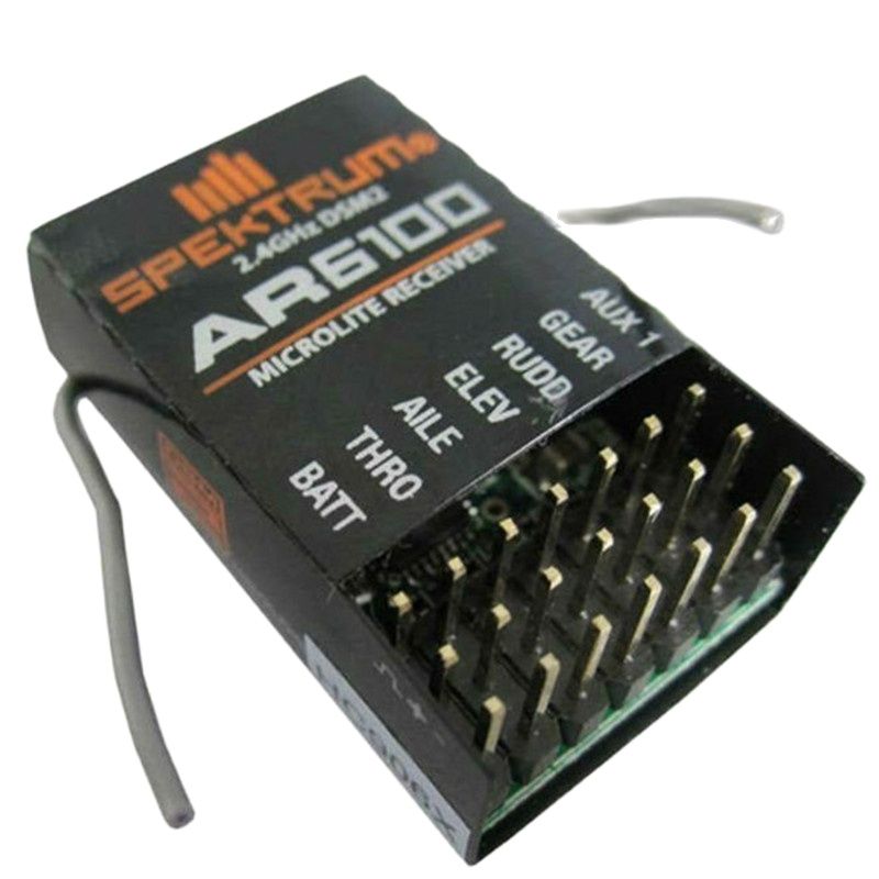 Rc Hobby Shops - AR6100 DSM2 6CH 2.4GHz レシーバー Spektrum