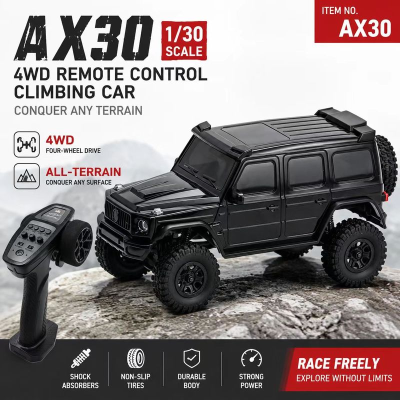 Rc Hobby Toucan - AX30 1/30スケール RCカー ミニオフロードクライミング車両 4WD リモコンモデル