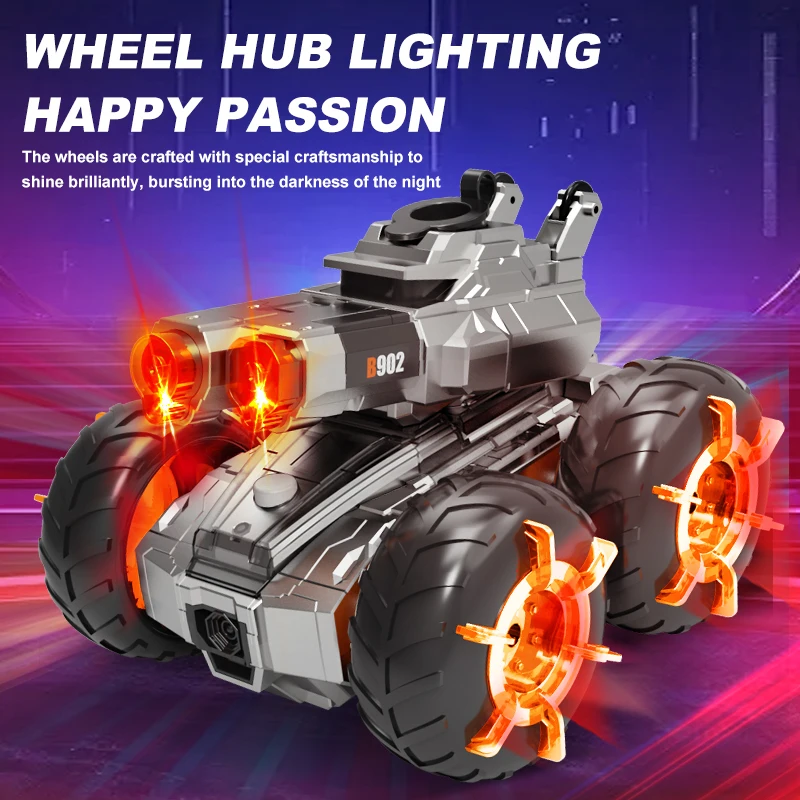 2.4Gデュアルコントロール水陸両用RC戦車おもちゃ、水鉄砲 - Rc Hobby Toucan のレビューと価格