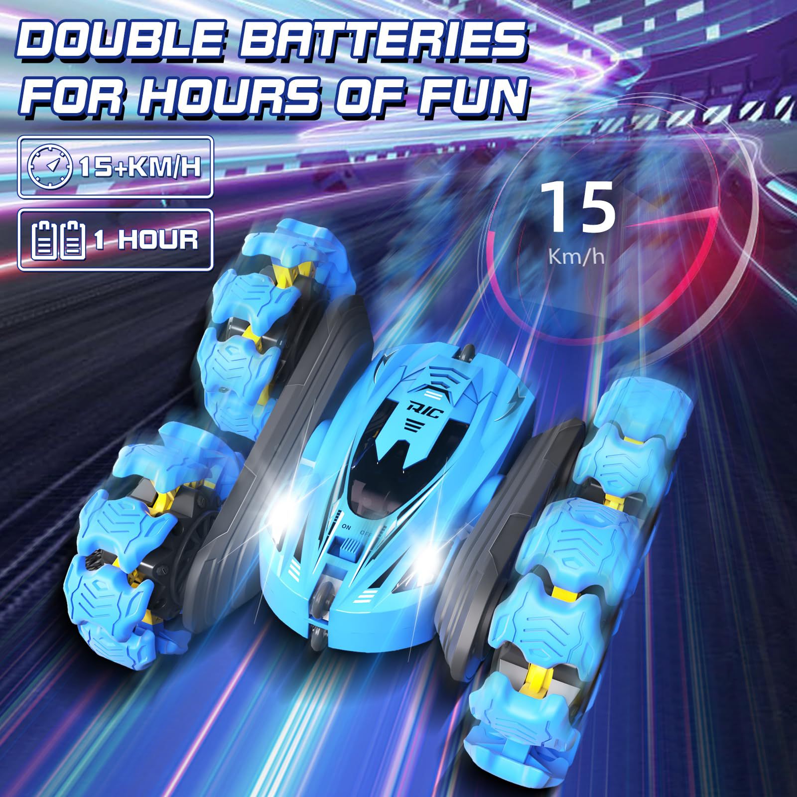 RCカー 高速 四輪駆動 ラジコン スタントカー LEDライ - Rc Hobby Toucan のレビューと価格