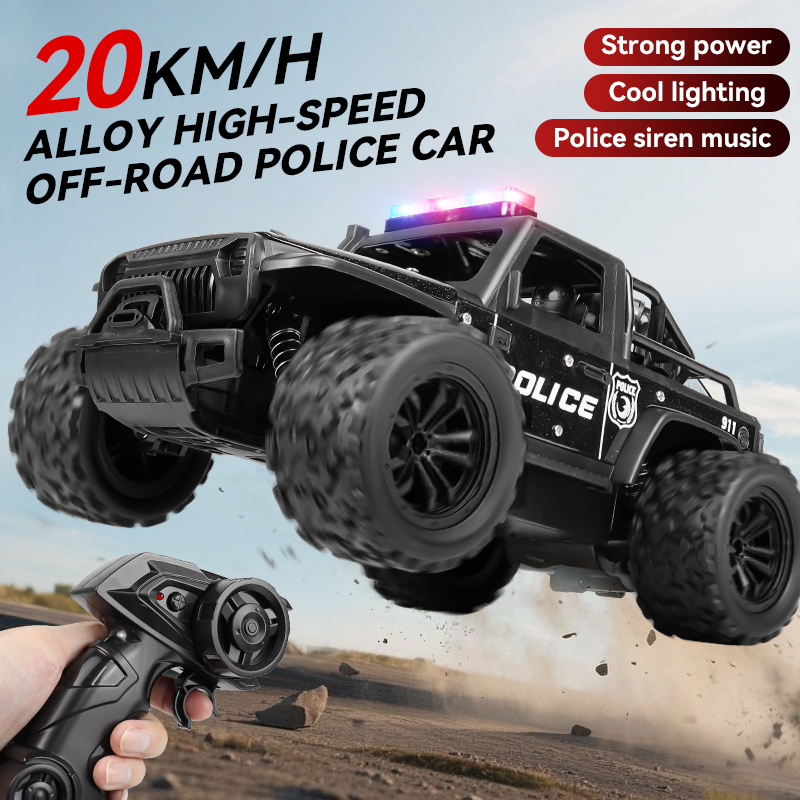 ZWN 1:16合金製高速オフロードパトカーRCカー、音楽サ - Rc Hobby Toucan のレビューと価格
