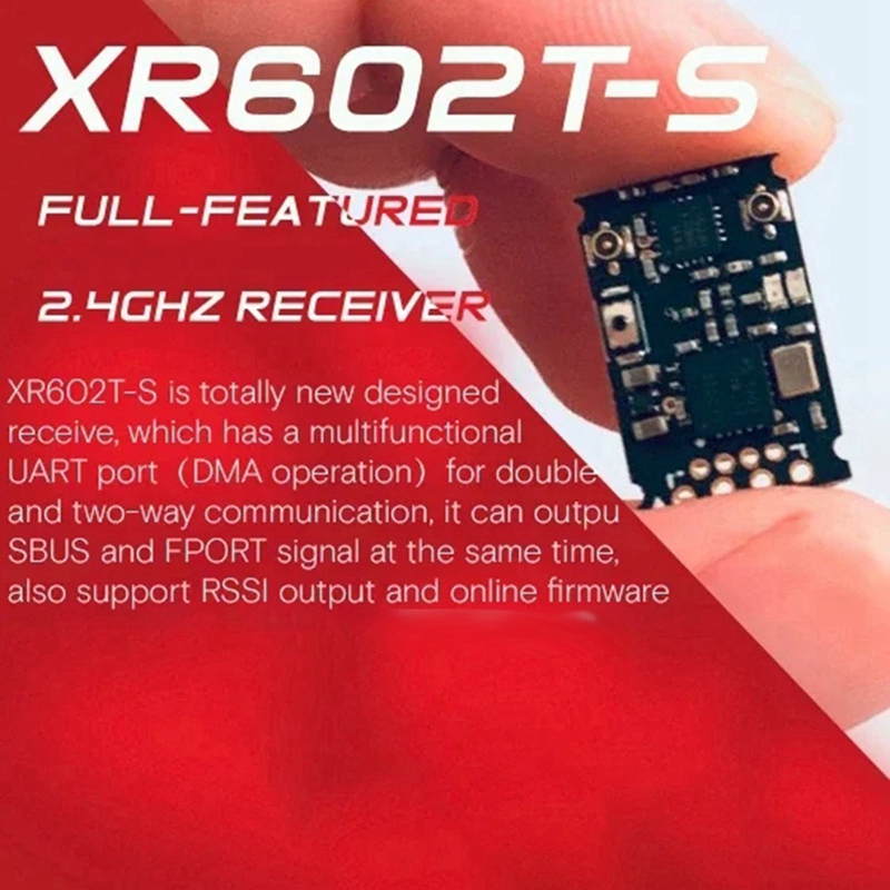 XR602T-S 2.4GHz 8チャンネル SFHSS S - Receiver Sbus 8Ch のレビューと価格